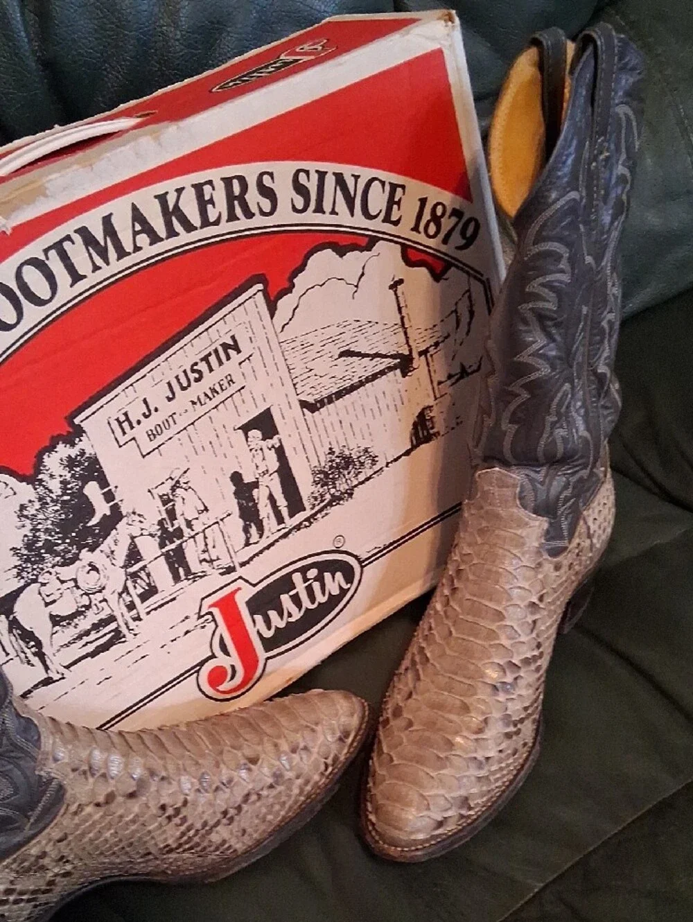 Justin Boots vintage 90